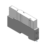 SV2_00_16 - Cassette Base Type 16 Solenoid Valves With Manifold Block