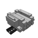 SS5V2-F_16 - Cassette Base: D-sub Connector