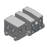 VV801_EX126 BASE - S-Kit/Serielle Datenübermittlung: EX126 Integrierte Ausführung (Ausgang)