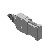 CKU32-X2359A - Vérin de serrage et de centrage / Modèle à aimant standard intégré / Avec détecteur résistant aux champs magnétiques