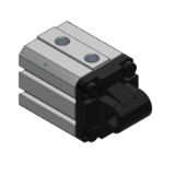 C55-X1439 - ISO Standards (ISO/21287) Compact Cylinder,  Auto Switch Mounting Groove: T-slot Type