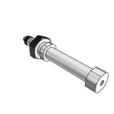 C85K_S/CD85K_S - ISO Standards Air Cylinder:Non-rotating Type Single Acting, Spring Return/Extended