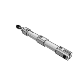 【Discontinued Product】: CJ2 XC11 - Air Cylinder:Dual Stroke Cylinder/Single Rod Type :This product has been discontinued.