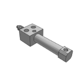 CJ2RK-Z/CDJ2RK-Z - Air Cylinder/Direct Mount, Non-rotating Rod Type: Double Acting, Single Rod