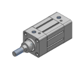 CP95-X1439 - Cilindro ISO/Estándar: Doble efecto ISO 6431 / relacionado VDMA 24562 / Ranura de montaje de detector magnético: tipo ranura en T