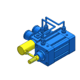CP95P (Baugruppe) - ISO-Zylinder/Standard: doppelwirkend mit Stellungsregler ISO 6431 / vgl. VDMA 24562