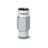 AKB (Pouces) - Clapet anti-retour à modèle à douille