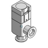 XLAQ/XLDQ Aluminum One-touch Connection and Release High Vacuum Angle Valve