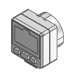 ISE35 Digital Pressure Switch (Built-in Regulator Type)