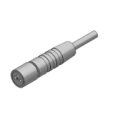 V100-49-1 - M8 (3-polig) Stecker mit Kabel