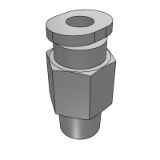 KQ2H (Inch) - Male Connector (Sealant)