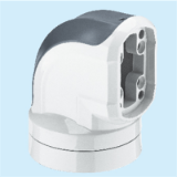 60-95-350-Rotatable Panel 90° Angle Coupling - 90°Isusedtoconnectthebox