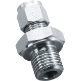 KVST - Compression fitting with clamping ring
