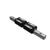 AGAH,AGA2H,AGAW,AGA2W - High assembly and overload type linear guide, standard slider type, wider slider type