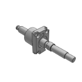 AIX - Ball screw support Assembly - Precision ball screw - Standard nut type - DIAMETER 15 lead 5/10/20