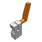 AJTSWB,AJTSWM,AJTTBB,AJTTBM - Trapezoidal lead screw related parts -30 degree trapezoidal lead screw anti-rotation fasteners - double bolt type