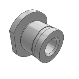 BDFHA,BDPFHA,BDSFHA - Cantilever pin (bolt mounting, grooved type with retaining ring) standard type