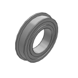 BAS6900ZZNR,BAS6200ZZNR,BAS6901ZZNR - Deep groove ball bearing with retaining ring in stainless steel - double cover type
