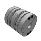 CASWC - Diaphragm coupling high rigidity (outer diameter 87) two side clamping type