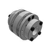 CASWN,CASHN - Diaphragm coupling high rigidity (outer diameter 87) key free type on both sides