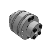 CASWN,CAAWN,CASHN,CAAHN - coupling-Diaphragm coupling-high rigidity(outer diameter 65)-Two side keyless type