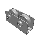CCON,CCOJ - Roller bar (cutting wheel) ordinary nut/U-shaped nut roller width 7~9mm type