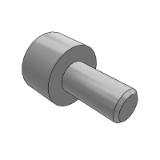 CCCHE - Steel ball roller, roller upwards, slotted groove type