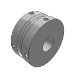 CDFGV - Pulley - straight column type with ribbed groove for flat belt