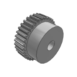 CFM,CFMB,CFMC - Gear keyless spur gear pressure angle 20 ° modulus 1.0-1.5-2.0-2.5-3.0