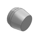 DAAFBA,DAAFBPA,DAAFBD,DAAFBPD - Locating pin - high hardness stainless steel - large head cone angle type - press in type