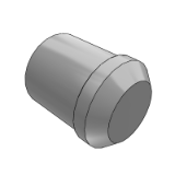 DAAFDTC - Locating pin - high hardness stainless steel - large head flat head type - internal thread type