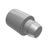 DAAFSTA,DAAFSTD - Locating pin - high hardness stainless steel - small head cone angle type - internal thread type
