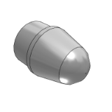 DAKCMR,DAKDKR,DAKDKRL,DAKDSSR,DAKDMR,DAKEKR,DAKEKRL,DAKESSR - Taper angle R-type locating pin for clamps -Shoulderless bolt fixing type
