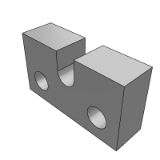DBJSC,DBJSCM,DBJSCS,DBJSCC,DBJSCCS - Positioning guide parts - fixing block for adjusting bolt - side mounted type