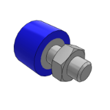 DBUAH,DBUAHH,DBSLUA - Positioning guide parts - stop bolt - head hexagon hole - polyurethane type