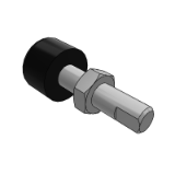 DBSTU - Positioning guide part - impact absorption stop - with rubber bolt