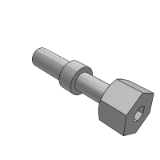 DBJSTR,DBJSTMR,DBJSTSR - Positioning guide part - adjusting bolt - Hexagon socket hole