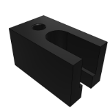DBDWCH - Positioning guide part - support block - adjustable type