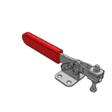 DDH-21382 - Clamp - Flange base - Horizontal compression type - short opening pressure handle flange base
