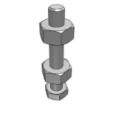 DDH-SA - Clamp - External hexagon bolt type for clamping metal fittings at front end