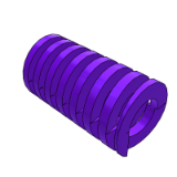 LAWC - spring/gas spring-Rectangular spring-ultra light load spring (purple)