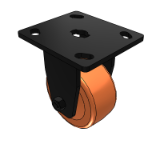 HEELCX - Casters - Fixed - Heavy Duty - American Baseplate