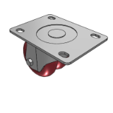 HEFNES - Flat bottom movable type - medium and light load type - AGV casters