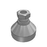 HEAJFS - Foot cup base - Universal adjustable - Heavy duty type