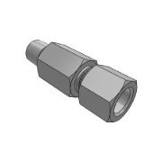 FDSRCT - Movable fittings for hydraulic pressure -PT internal thread type