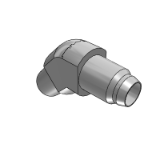 FDWPFP,FDWPFPS - Fittings for hydraulic and oil pressure -PT · PF double external thread -45° elbow male fittings