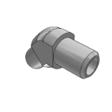 FDWPT - Nipple for hydraulic pressure -PT · PT double external thread -45° elbow type