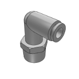 FFLELLSS - Stainless steel connector - outer threaded elbow joint