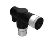 FFVCE - Quick connector - ball valve series - Elbow ball valve