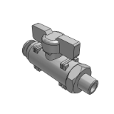 FFVCSB - Quick connector - ball valve series - straight pipe ball valve
